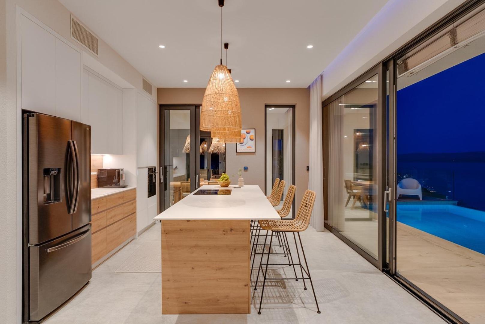 New! Ocean View Villa Йесенице Екстериор снимка