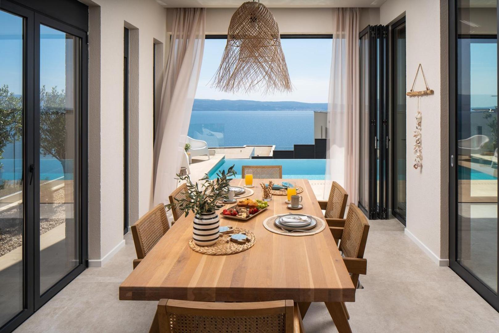 New! Ocean View Villa Йесенице Екстериор снимка