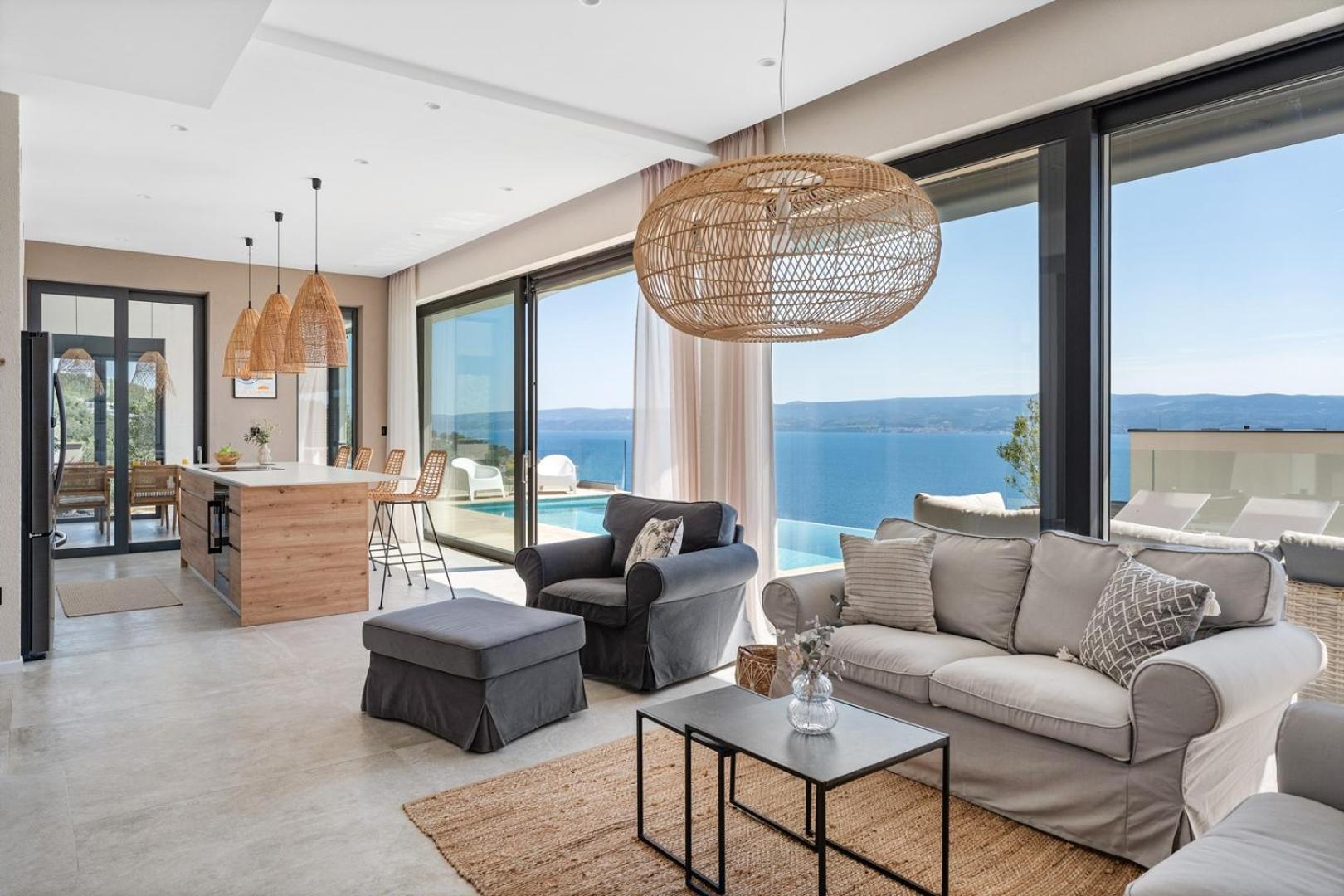 New! Ocean View Villa Йесенице Екстериор снимка