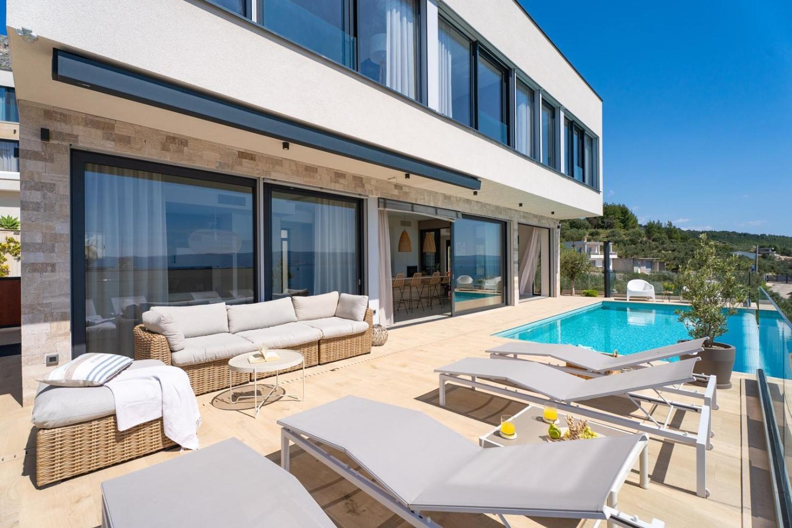New! Ocean View Villa Йесенице Екстериор снимка