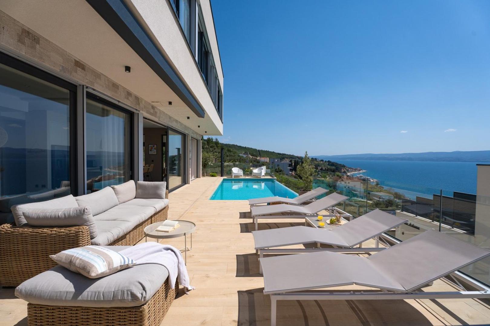 New! Ocean View Villa Йесенице Екстериор снимка